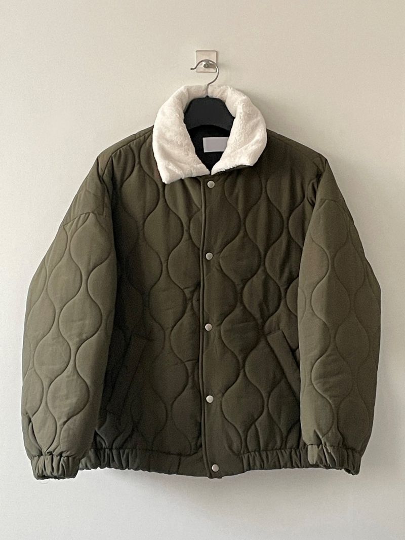 Shearing revers collar jumper