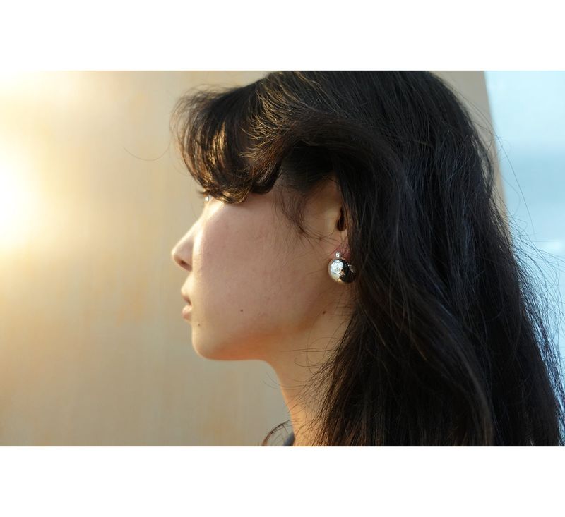Basket earrings (silver925)