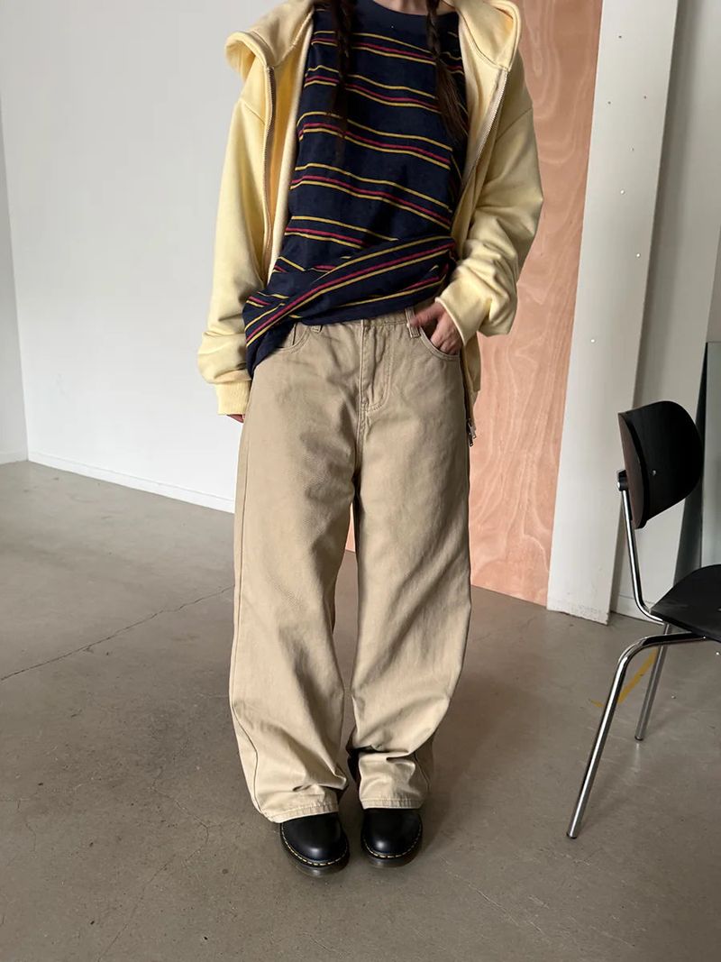 basic cotton pants