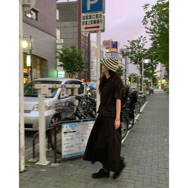 Tenz Long Skirt