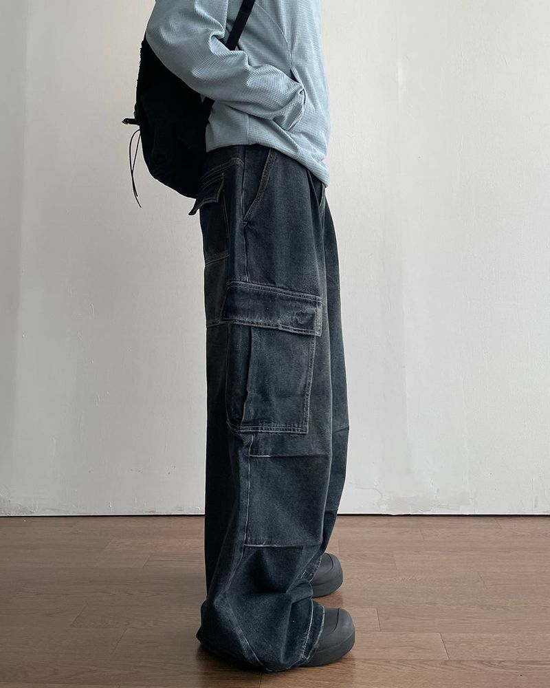 Verse Cargo Denim Pants