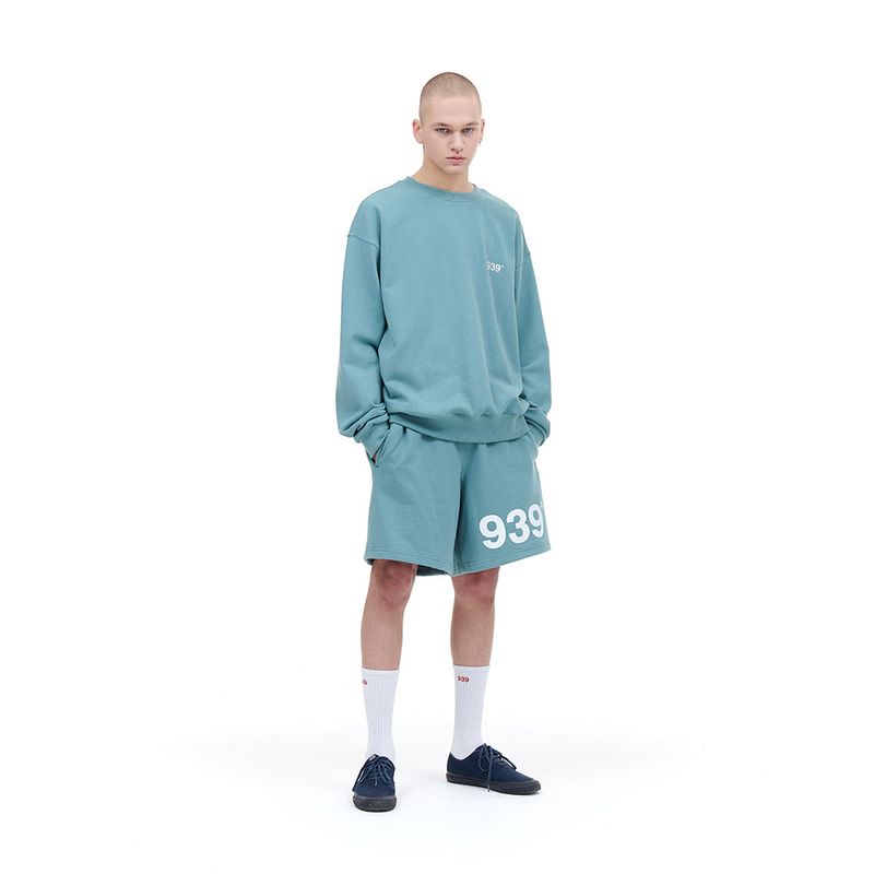 939 LOGO SWEAT SHORTS (MINT)