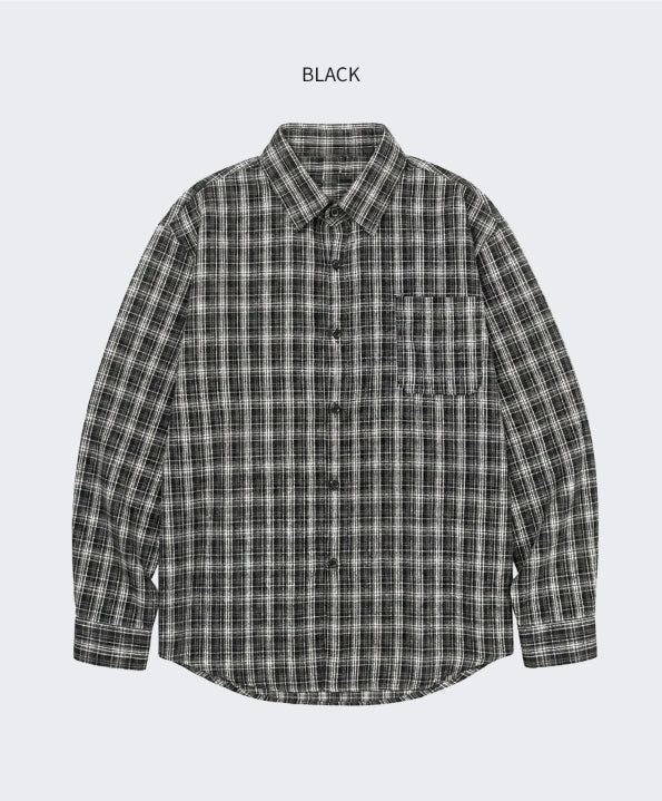 Daily Casual Check Shirt