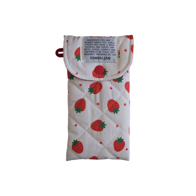 Soworlian(ソウォリアン)の「Pencil Pouch_Heart Strawberry(Miscellaneous Goods/Stationery)」