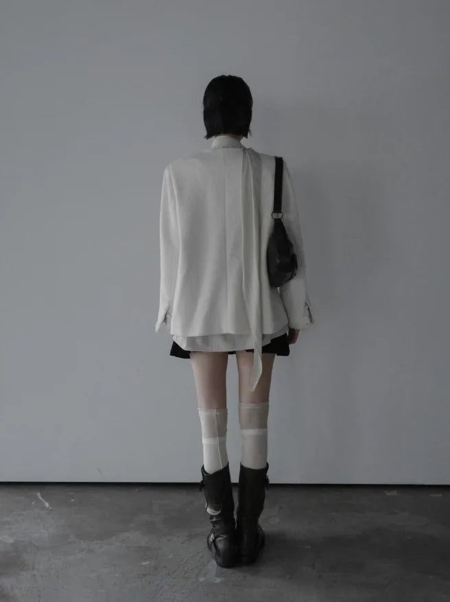 Miu Over Fit Tweed Jacket