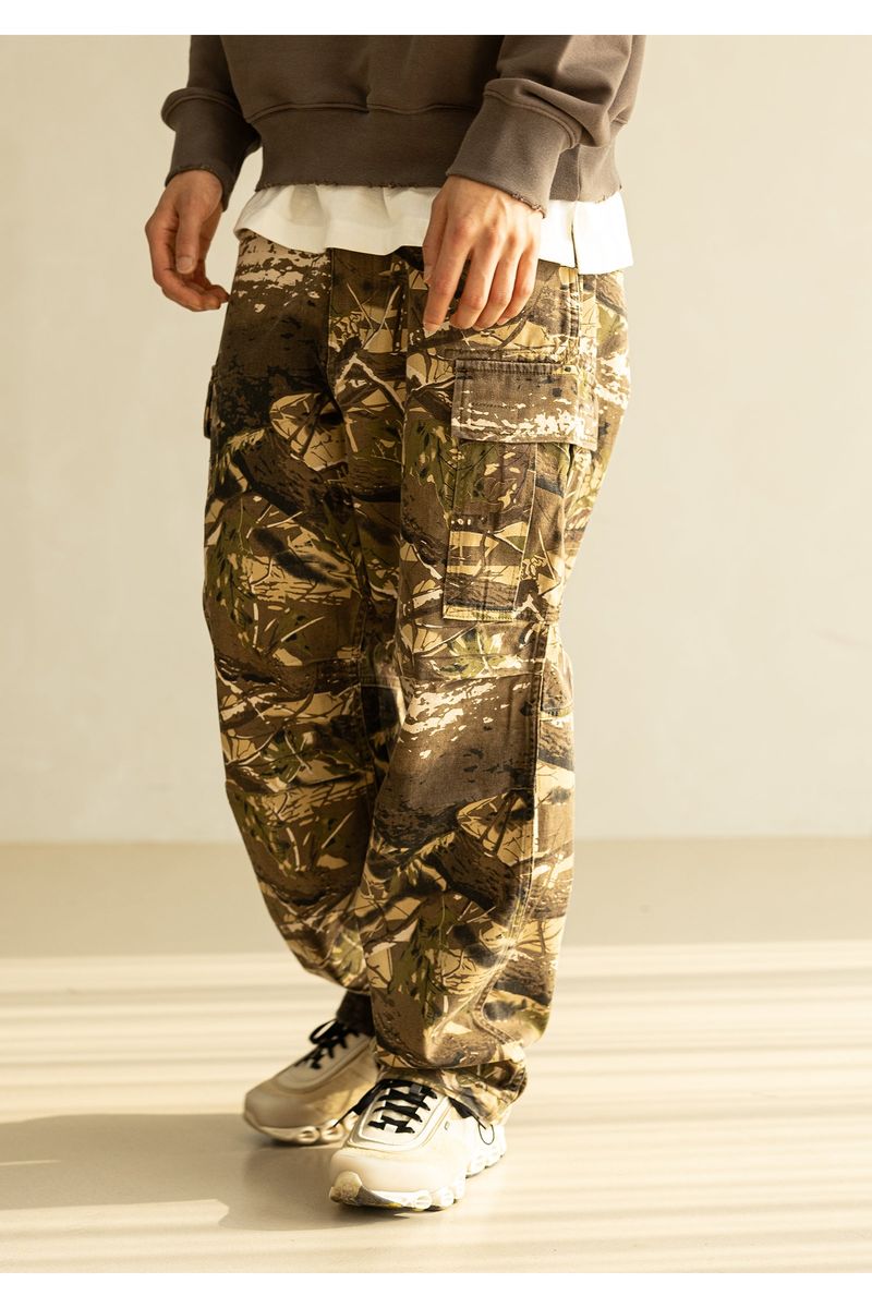M51 TREE CAMO STRING CARGO PANTS MFHCP004-KK