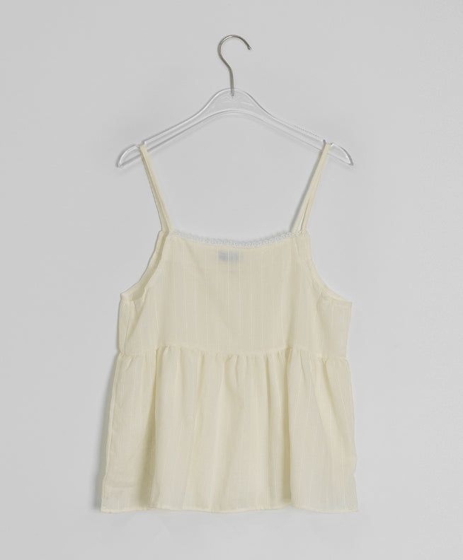 Zerni V-neck Lace Bustier Layered Sleeveless