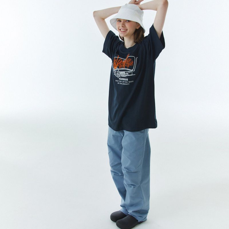 Coral T-Shirt Navy