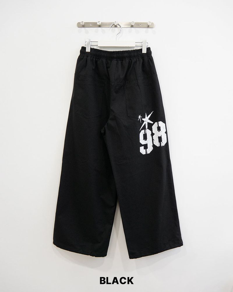 Tork Print Cotton Pants