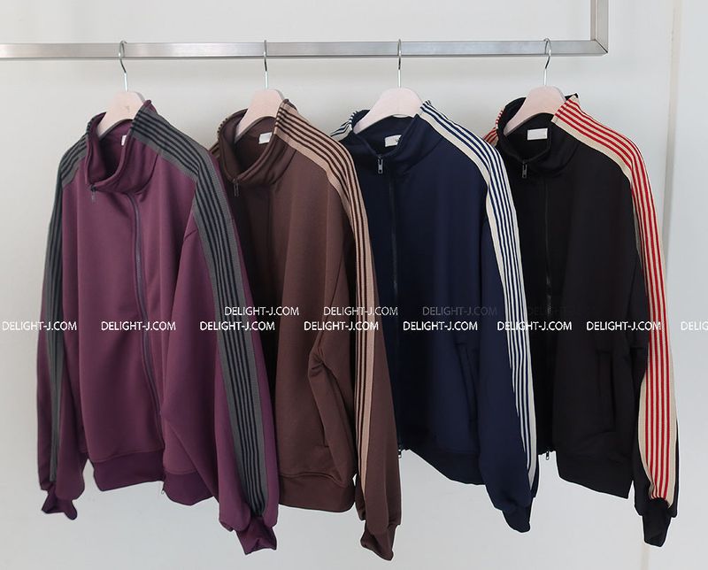 [UNISEX] Fly track jersey zip-up jacket