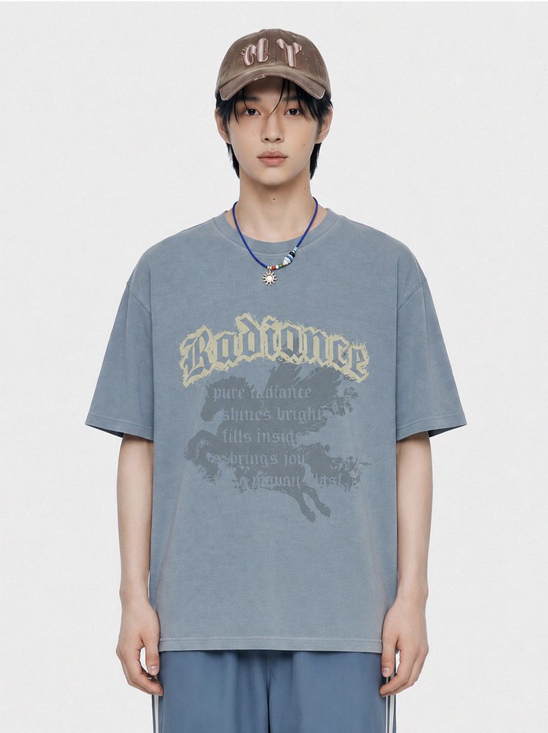radiance pigment-dyed short-sleeve t-shirt (3color)
