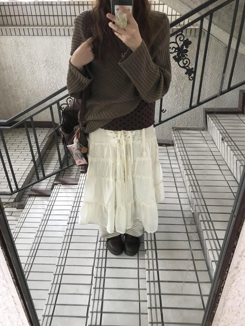 poen eyelet skirt