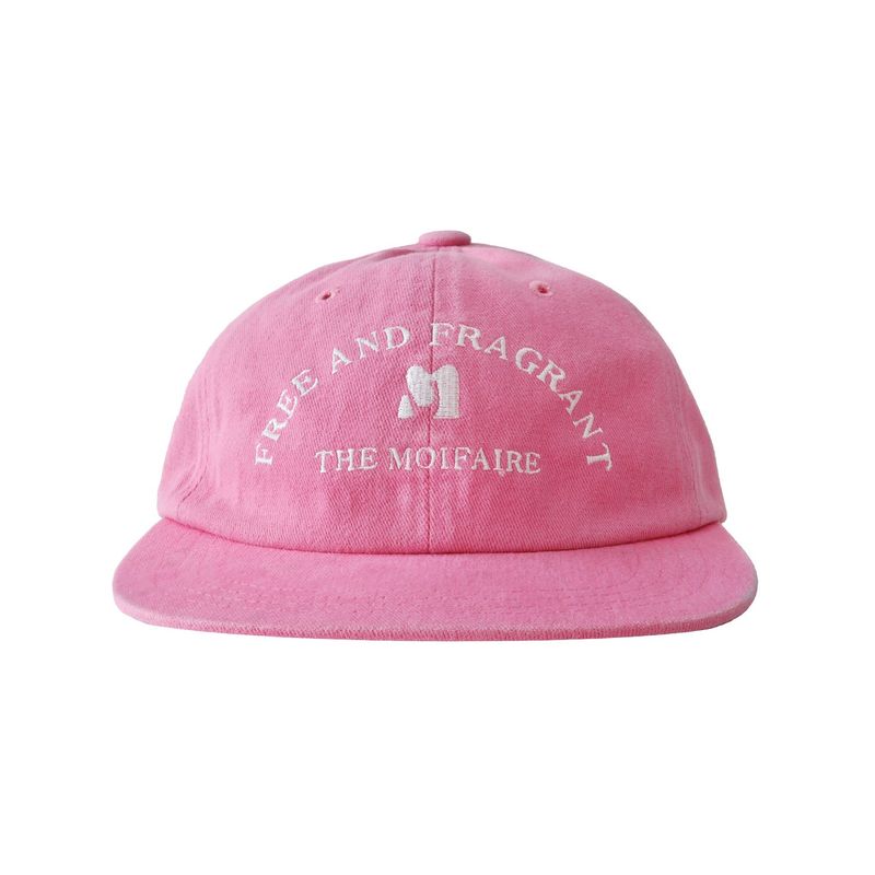 MOIFAIRE LOGO BALL CAP / PINK
