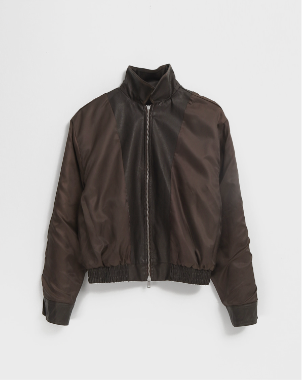 [MADE] Hiben Vintage Leather Jumper