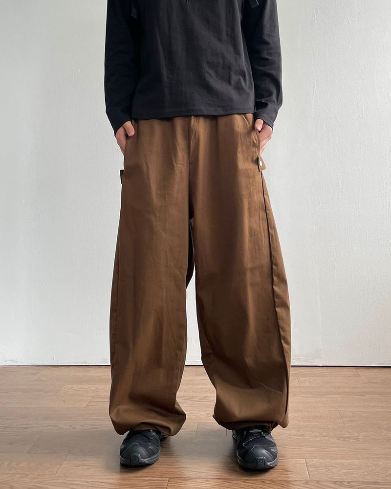 Sans Snap Cotton Pants
