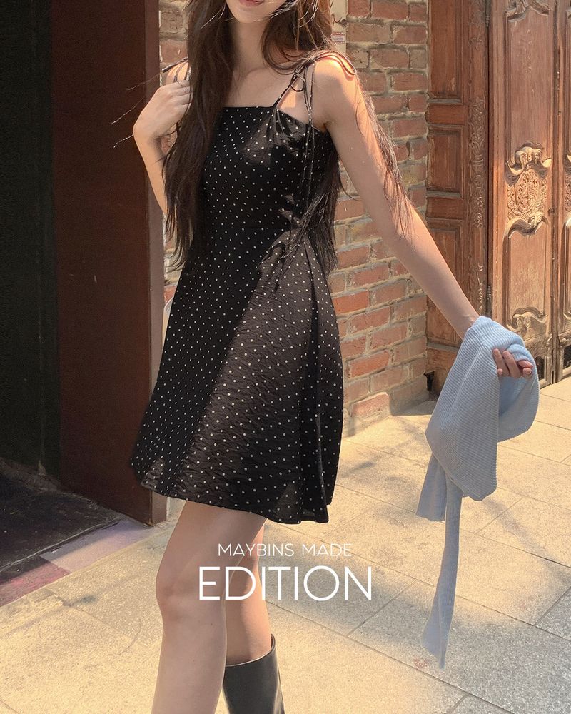 Chero dot mini dress