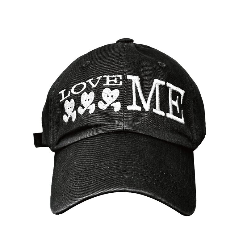 TOM'S BIRTHDAY（トムズバースデー）の「LOVE ME WASHING BALL CAP BLACK（Hats）」