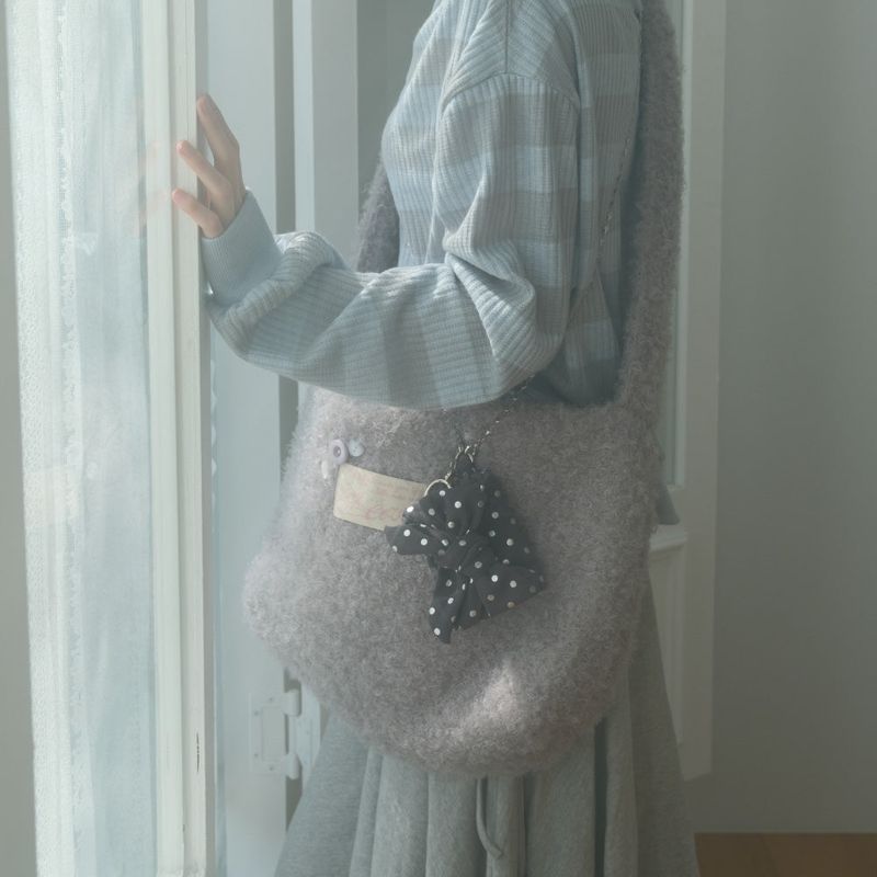 Ribbon wallet_dot charcoal