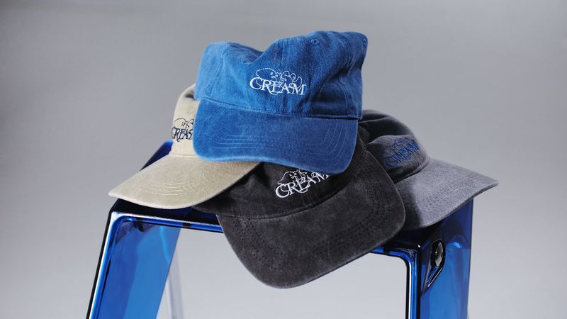 BC® LOGO WASHED CAP _ GRAY