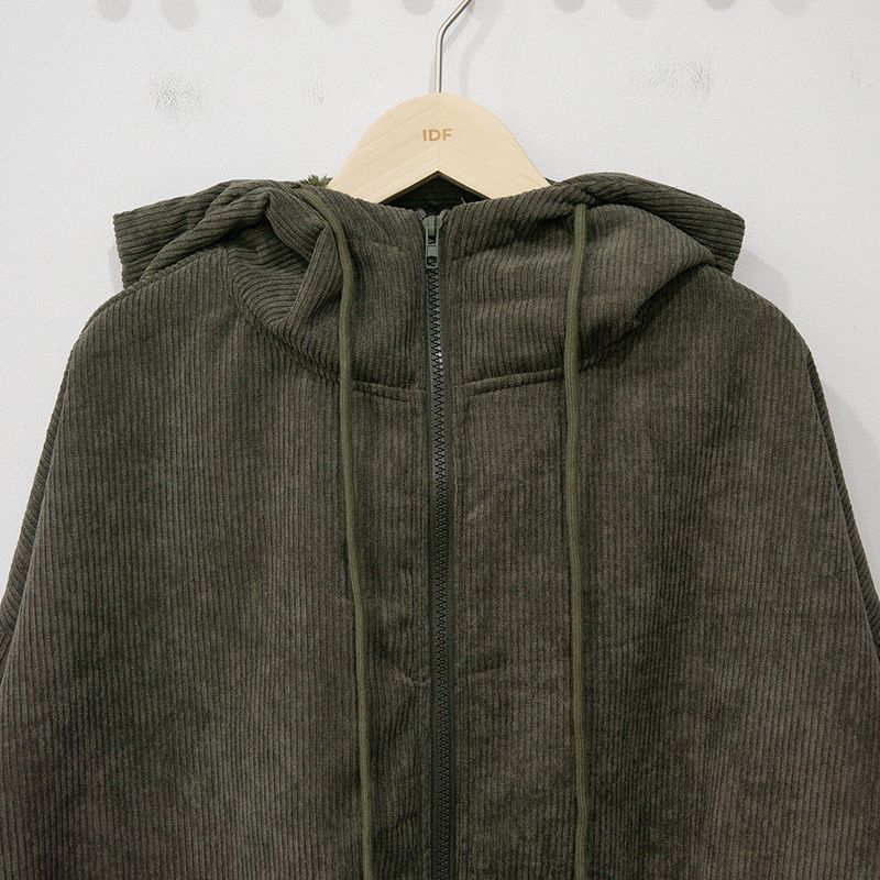 North Corduroy Hooded Jacket