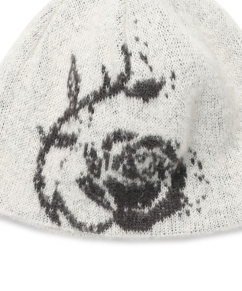 CLASSIC ROSE BEANIE IVORY(CV2EFUAB31A)