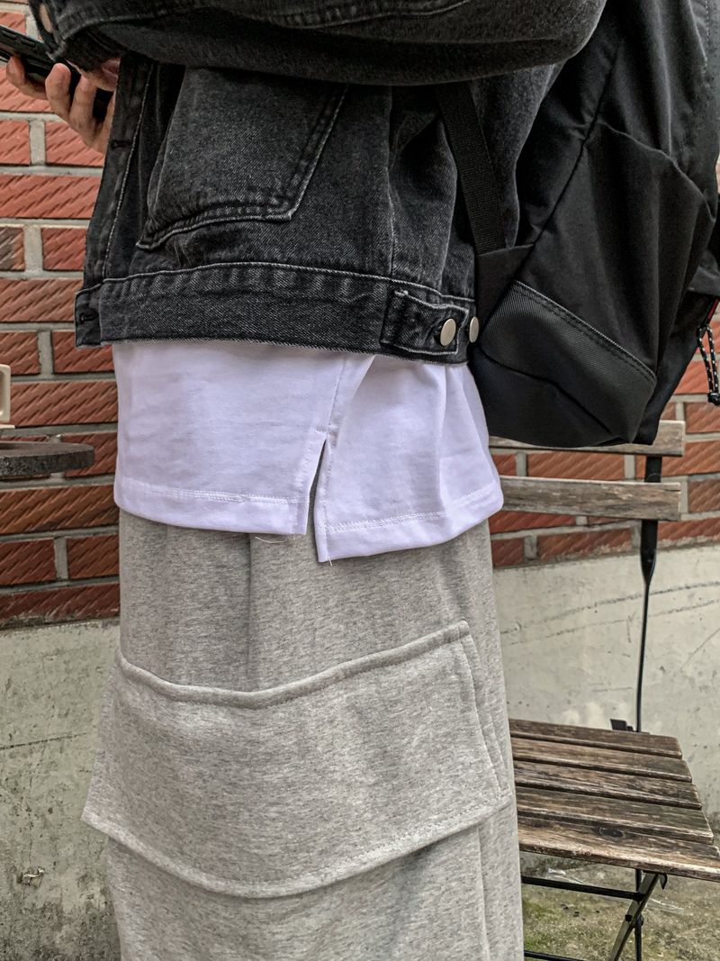 [SUPIMA] Premium layered Tee