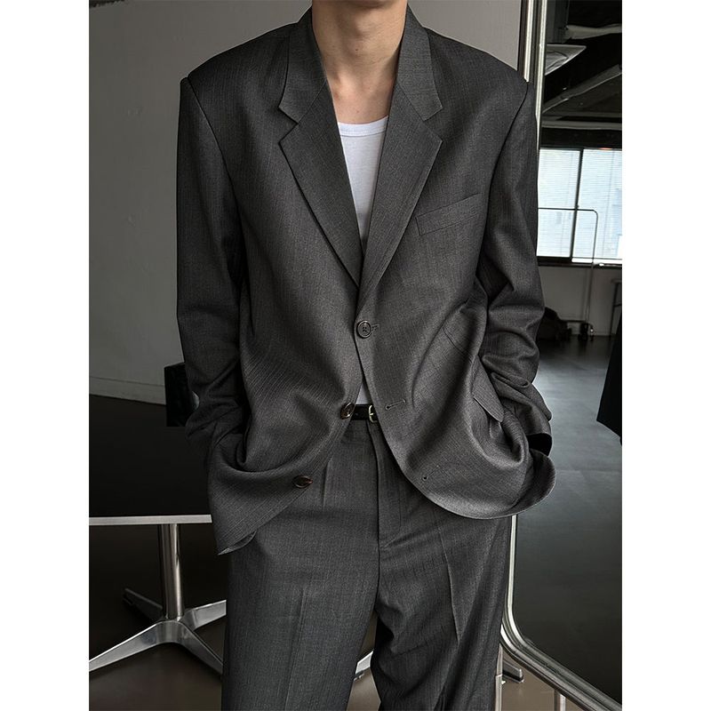 [S/S] Stripe over 3button jacket(2color)