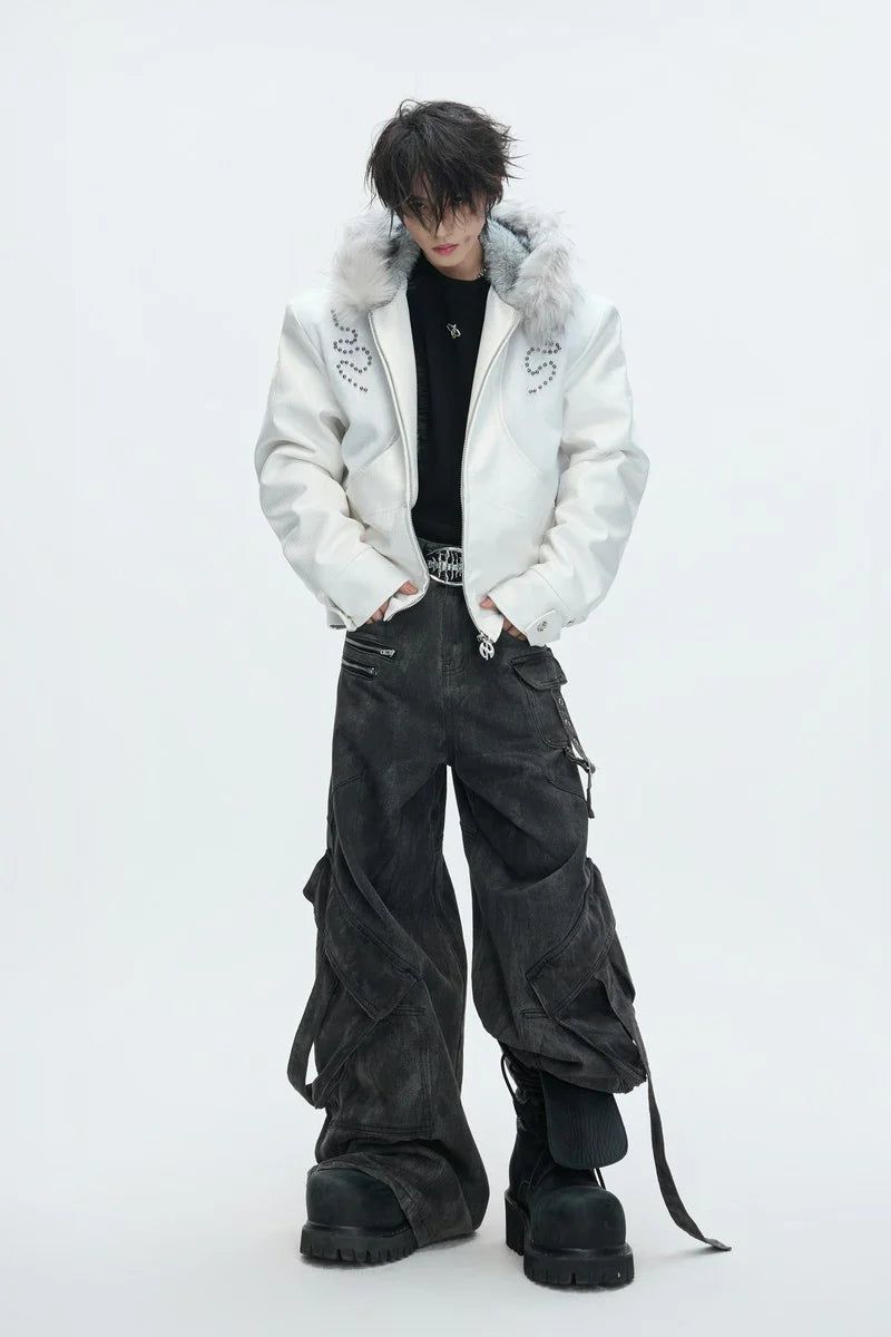 Croc Hooded Puffer Jacket