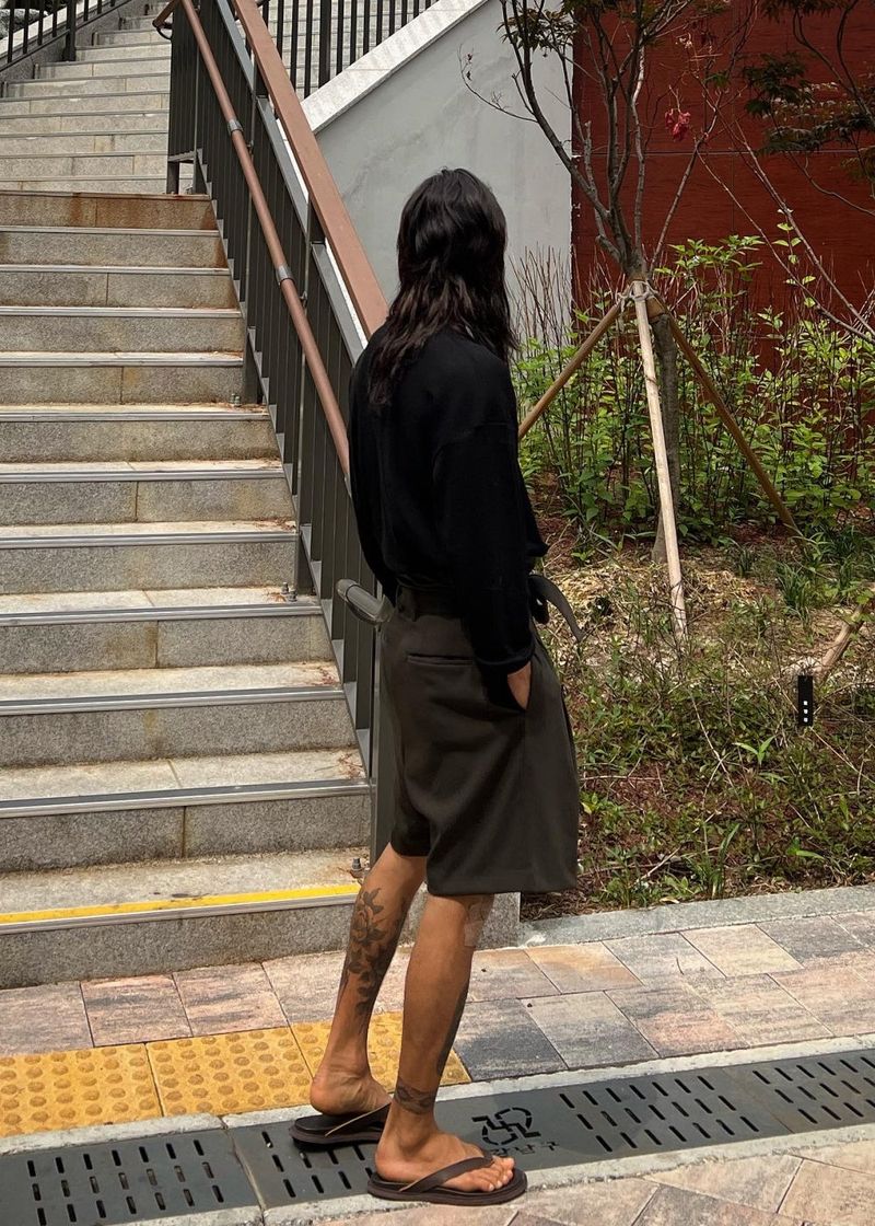 ロープハーフパンツ