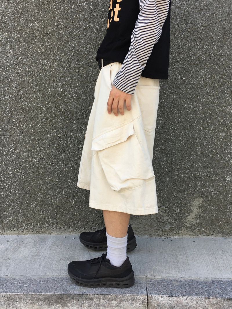 Pog Cargo Bermuda Pants 3C