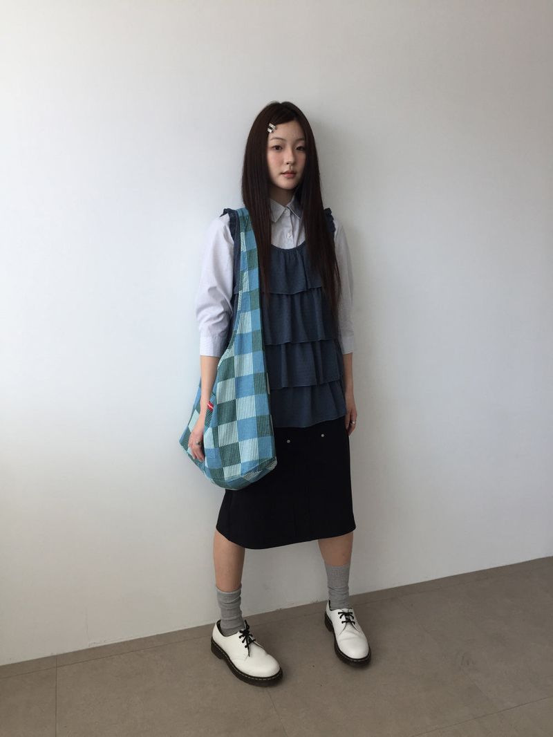 Corsica tiered sleeveless (2color)