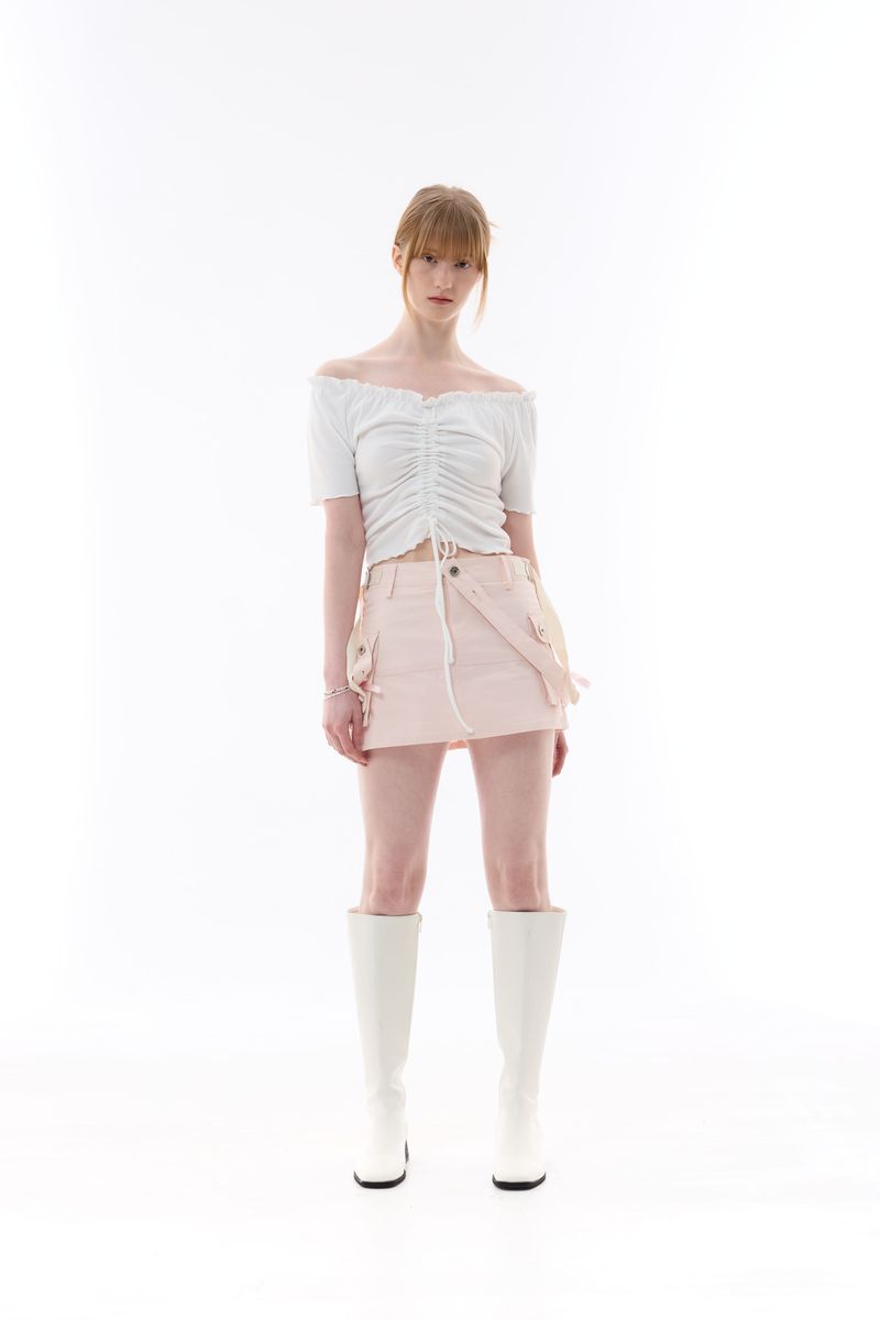 XOXO OFF-SHOULDER / WHITE