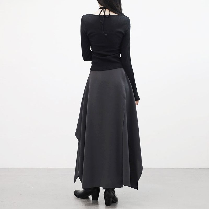 Prène Flared Wrap Skirt