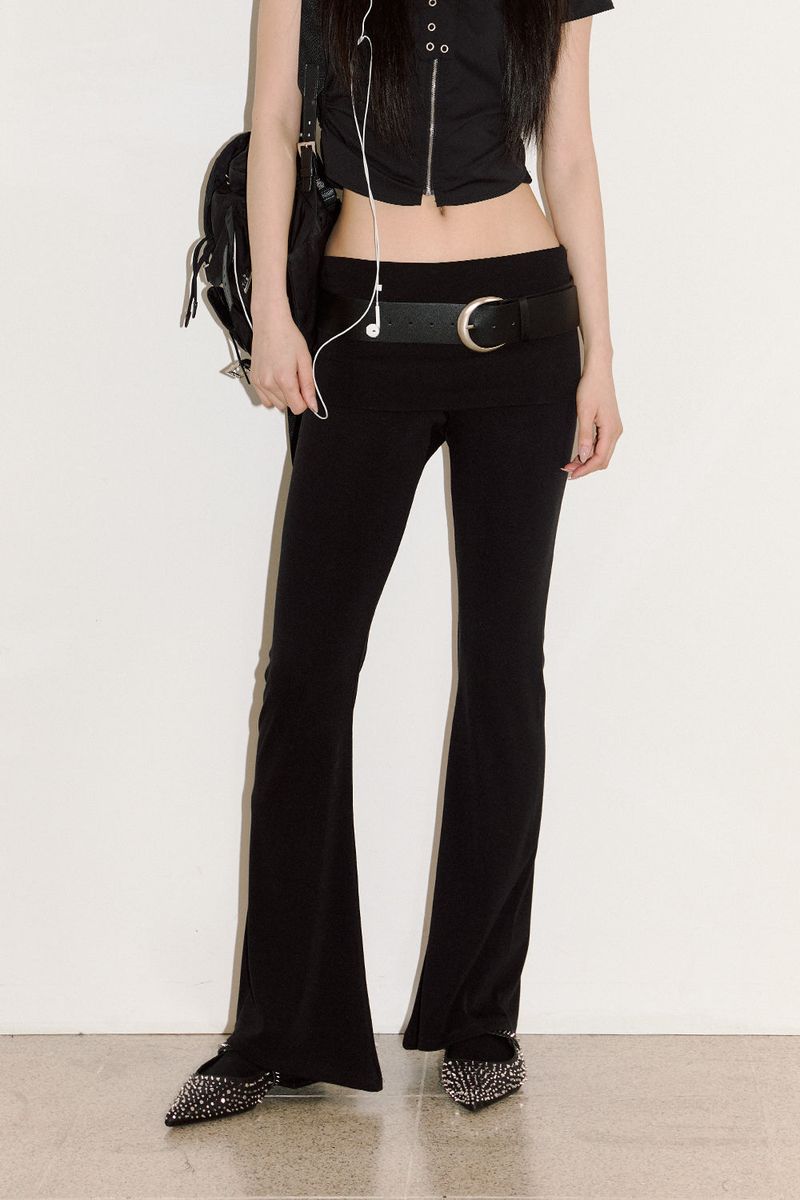 Raucohouse(ラウコハウス)の「Slim lap bootcut pants(Pants)」