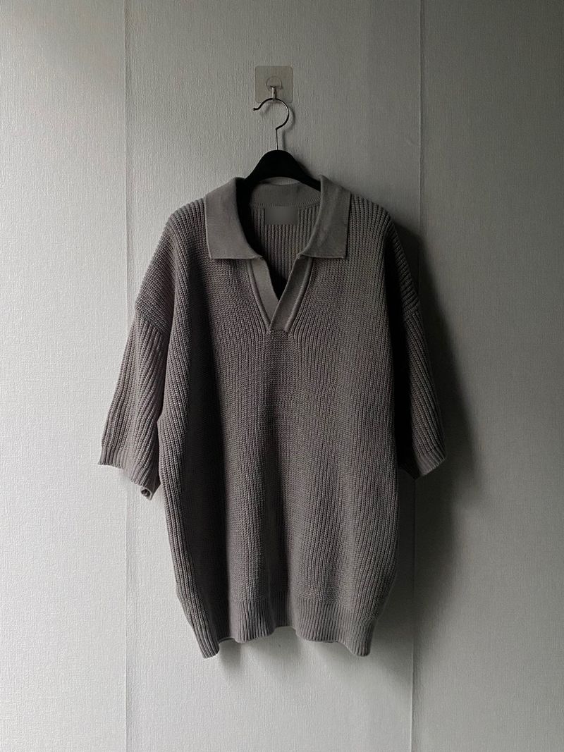 Poel Cara Short Sleeve Knit 3C
