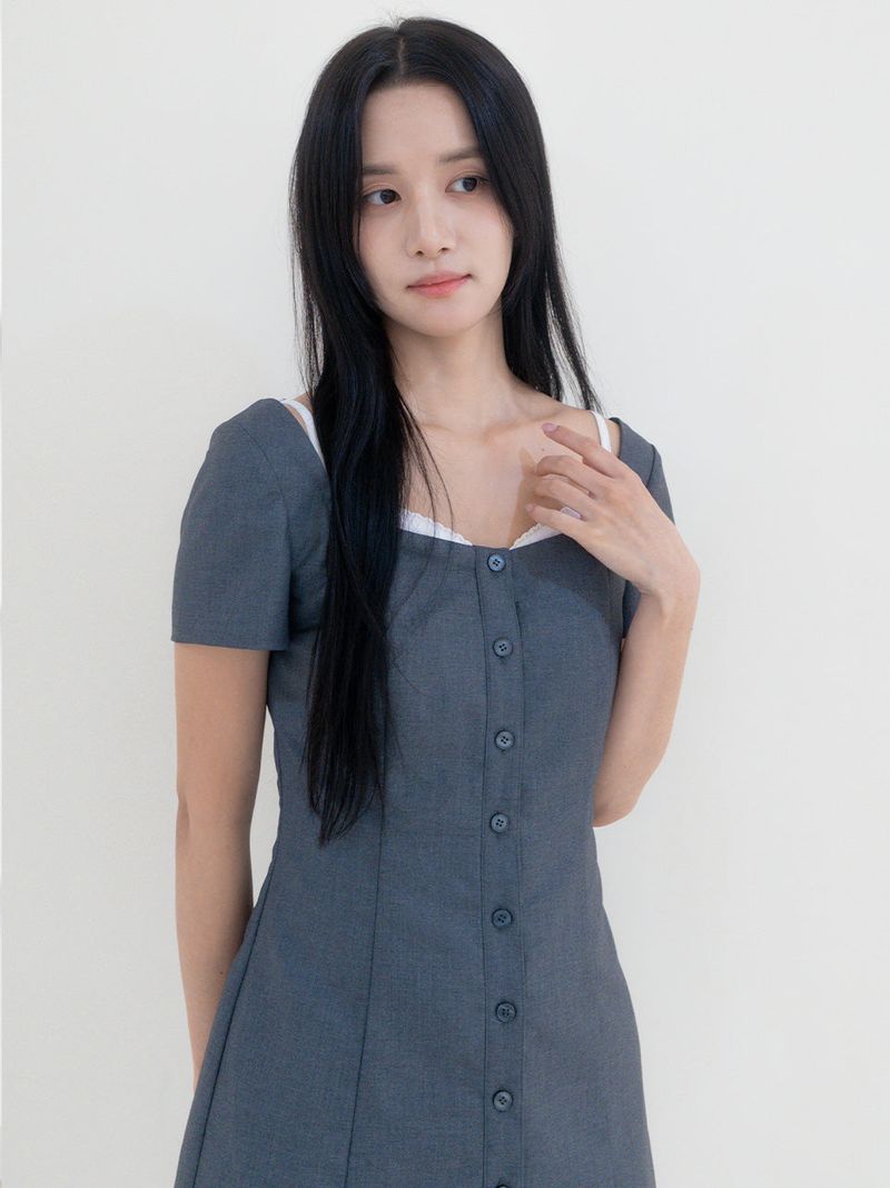 Bella dress (Gray)