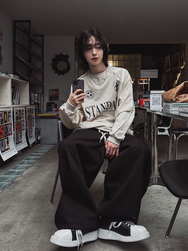 スタンダードベルベットロングスリーブTシャツ