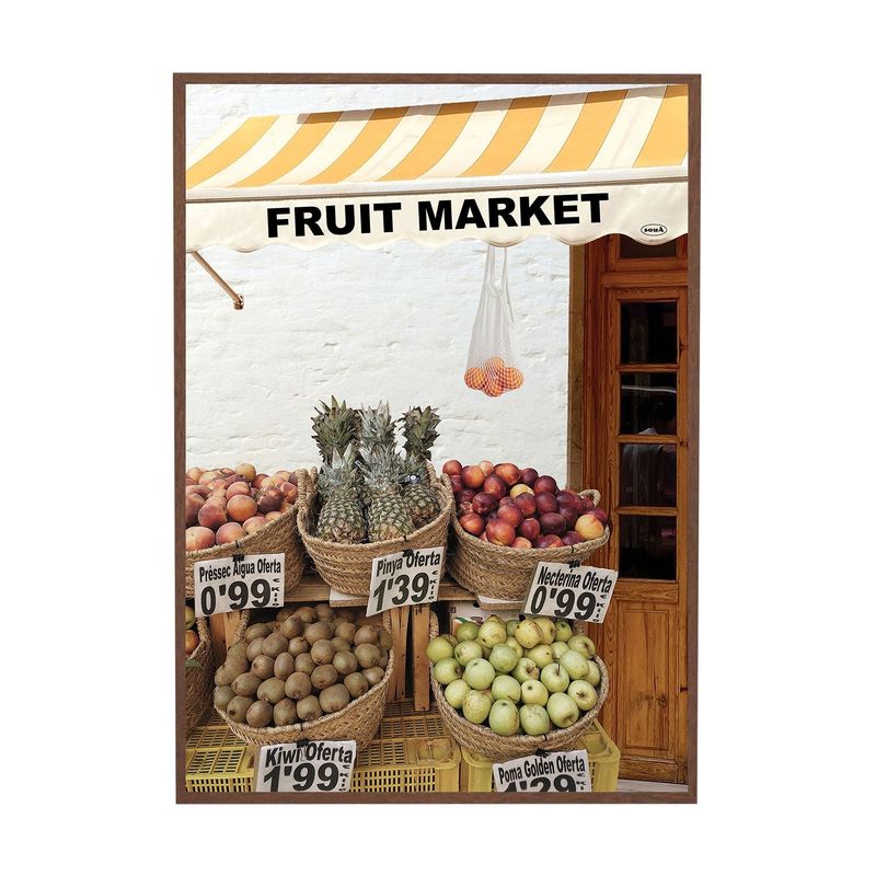 fruit market poster
