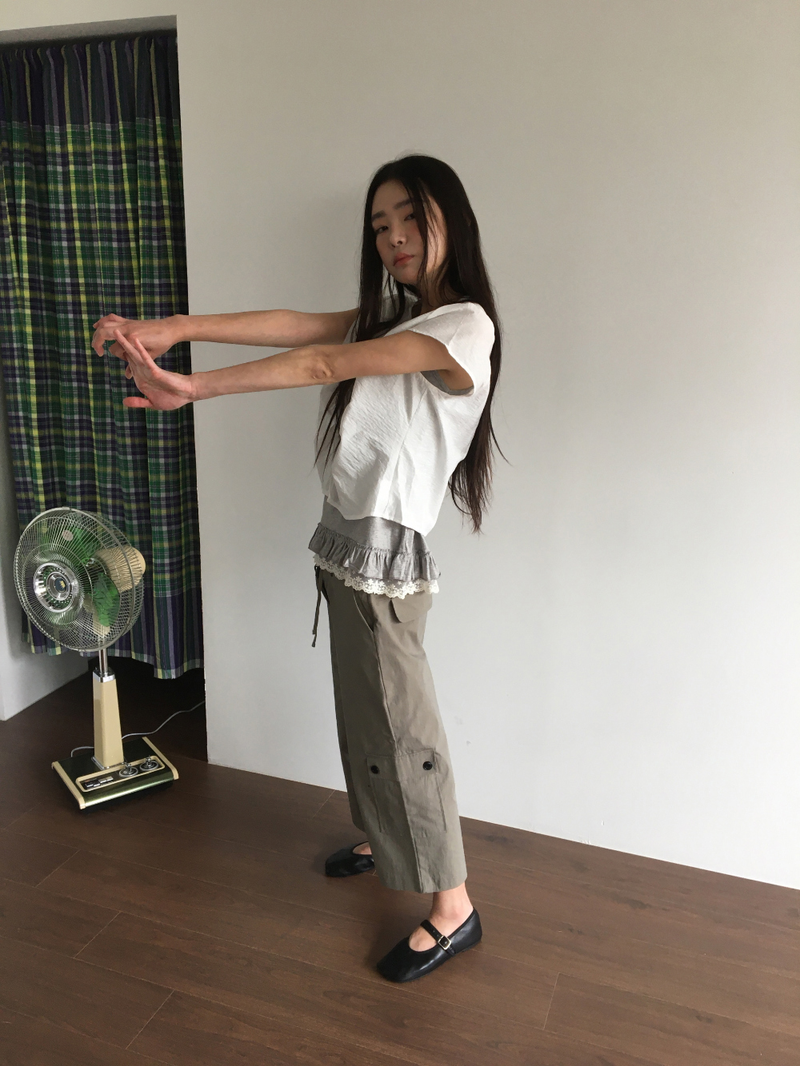 Sand Cargo 3/4 Pants (3color)