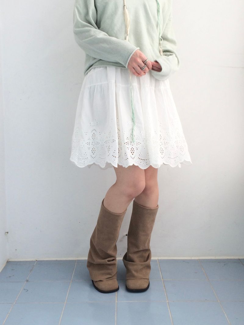 Soft V-neck Layered Knitwear