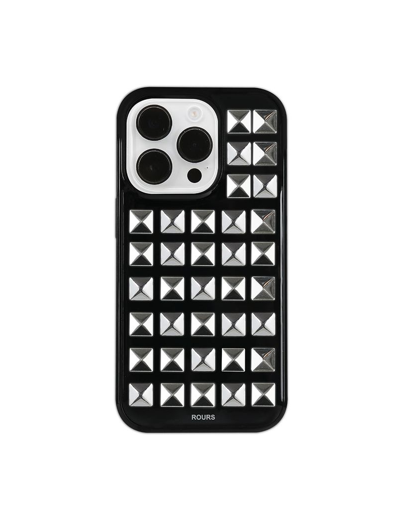 ROURS（ラウォルズ）の「nemo stud case (black)（Smartphone Accessories）」