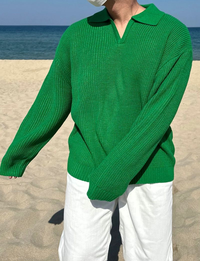 BLEND OPEN KARA KNIT(7COLOR)