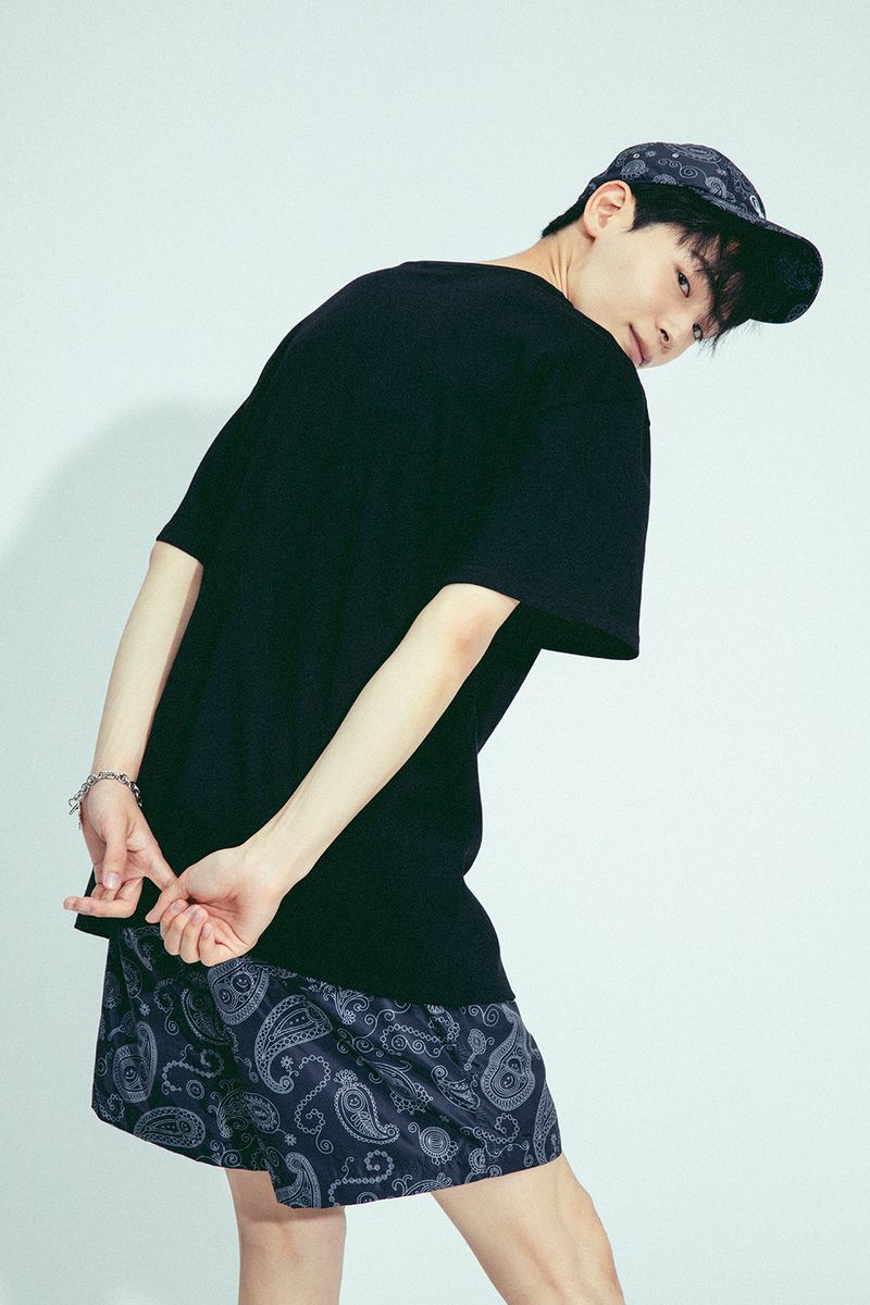 PAISLEY LOGO HALF PANTS