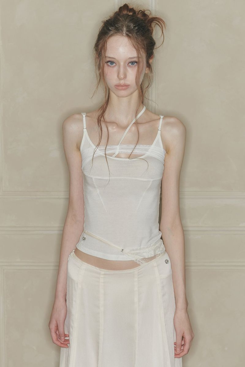 MOONFLOWER SKIRT cream