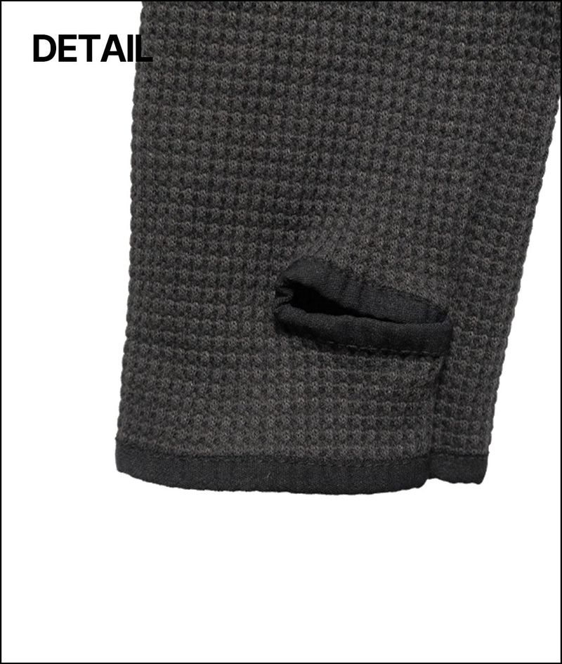 Revi henry neck hoodie (finger whole)