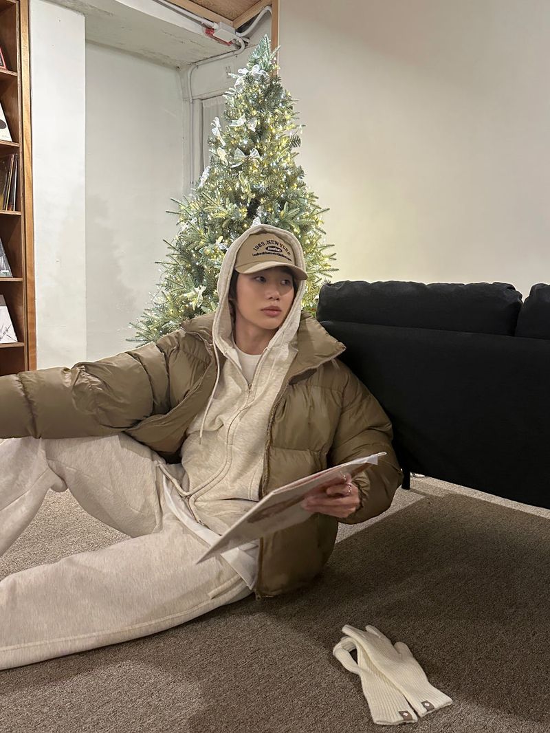 LMN Munt Napping 2-WAY Hooded Zip-Up Set-up (3 colors)