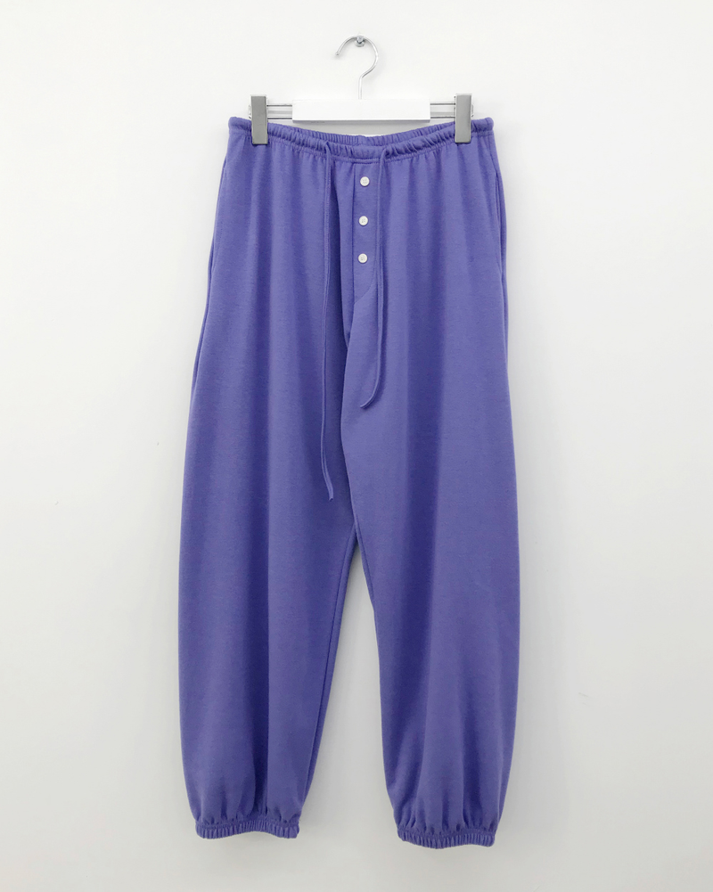 Lazy Button Jogger Pants (8color)