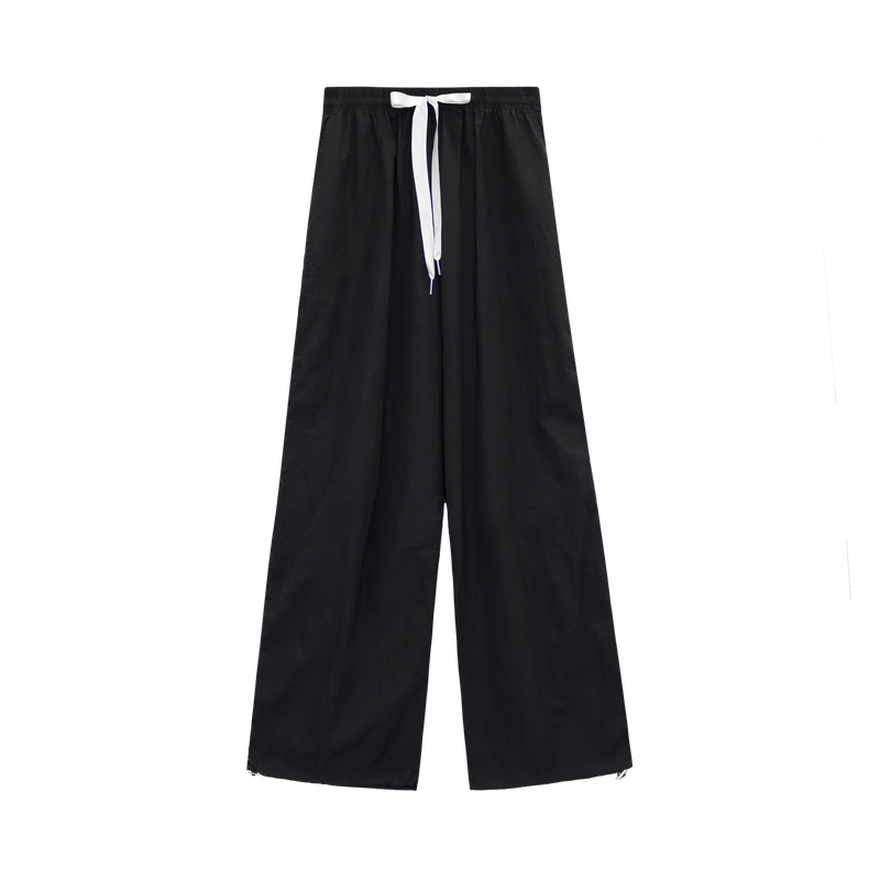 LACE TRACK PANTS (2 COLORS)
