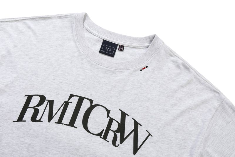 RECENT ARCH LOGO TEE SHIRT_LIGHT GREY