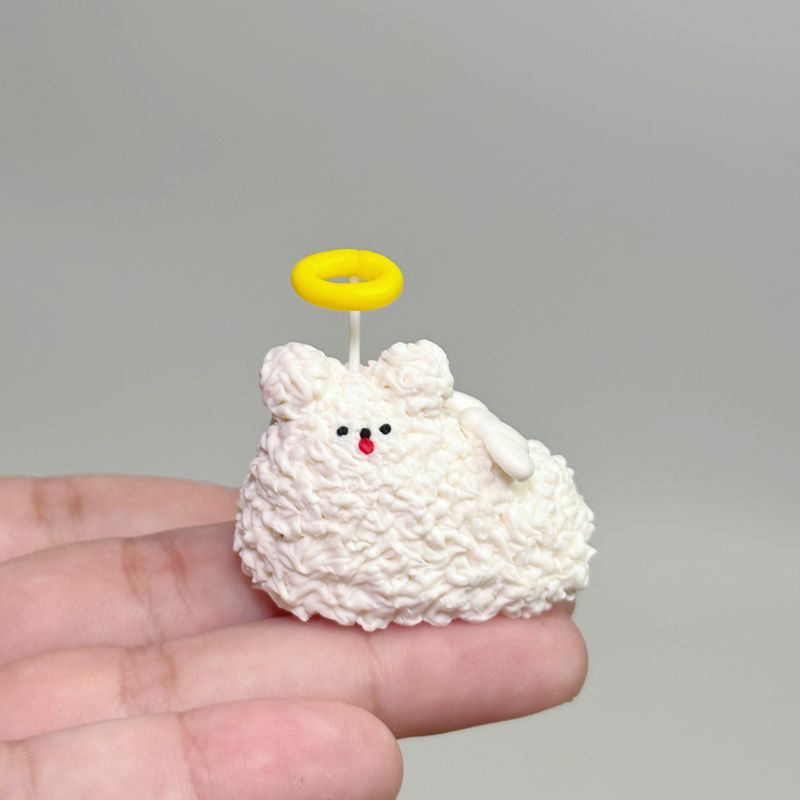 天使わんちゃんのオブジェ